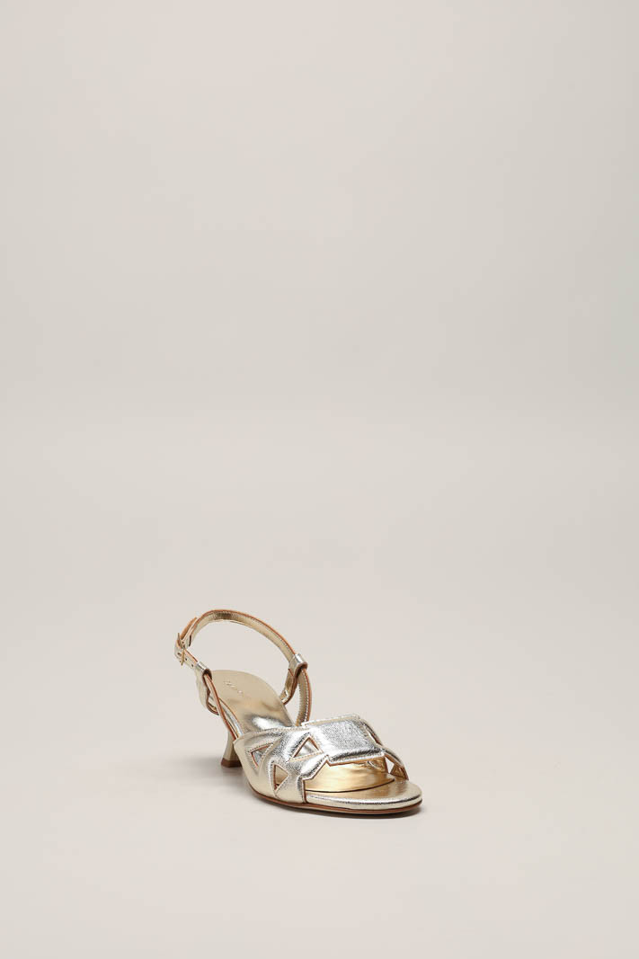 zoom in on Goud Sandaal hak image Goud Sandaal hak image
