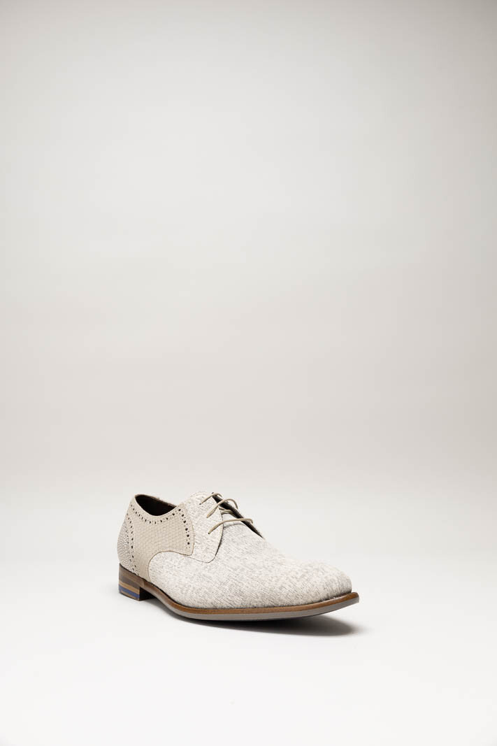 Lichtbeige Veterschoen