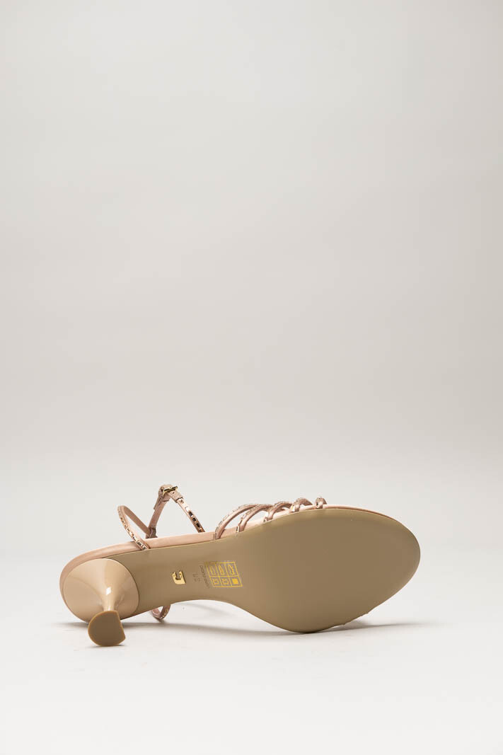 Nude Sandaal hak image