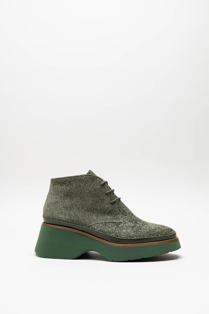 Groen Veterschoen Groen Veterschoen