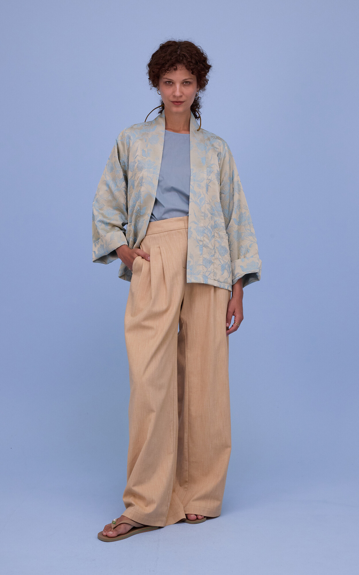 Blauw Blouse image