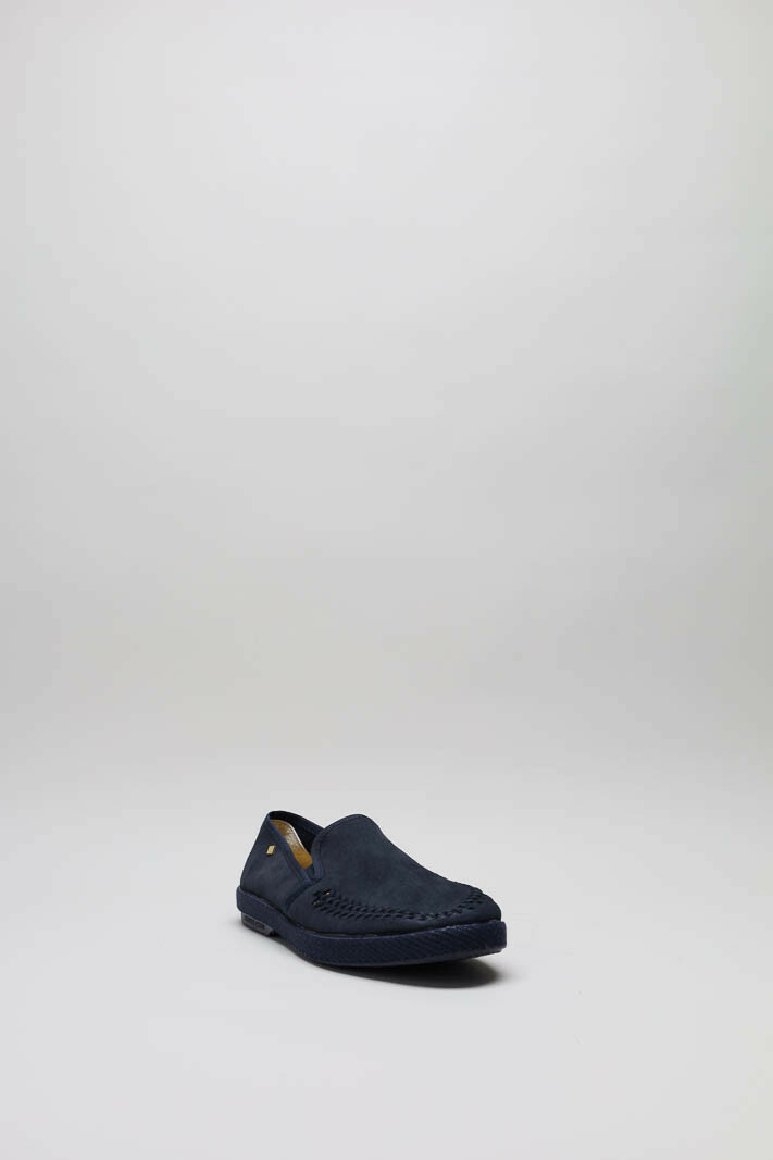 Donkerblauw Mocassin
