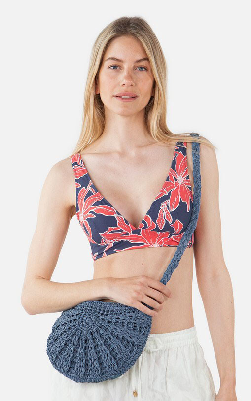 Blauw Schoudertas image