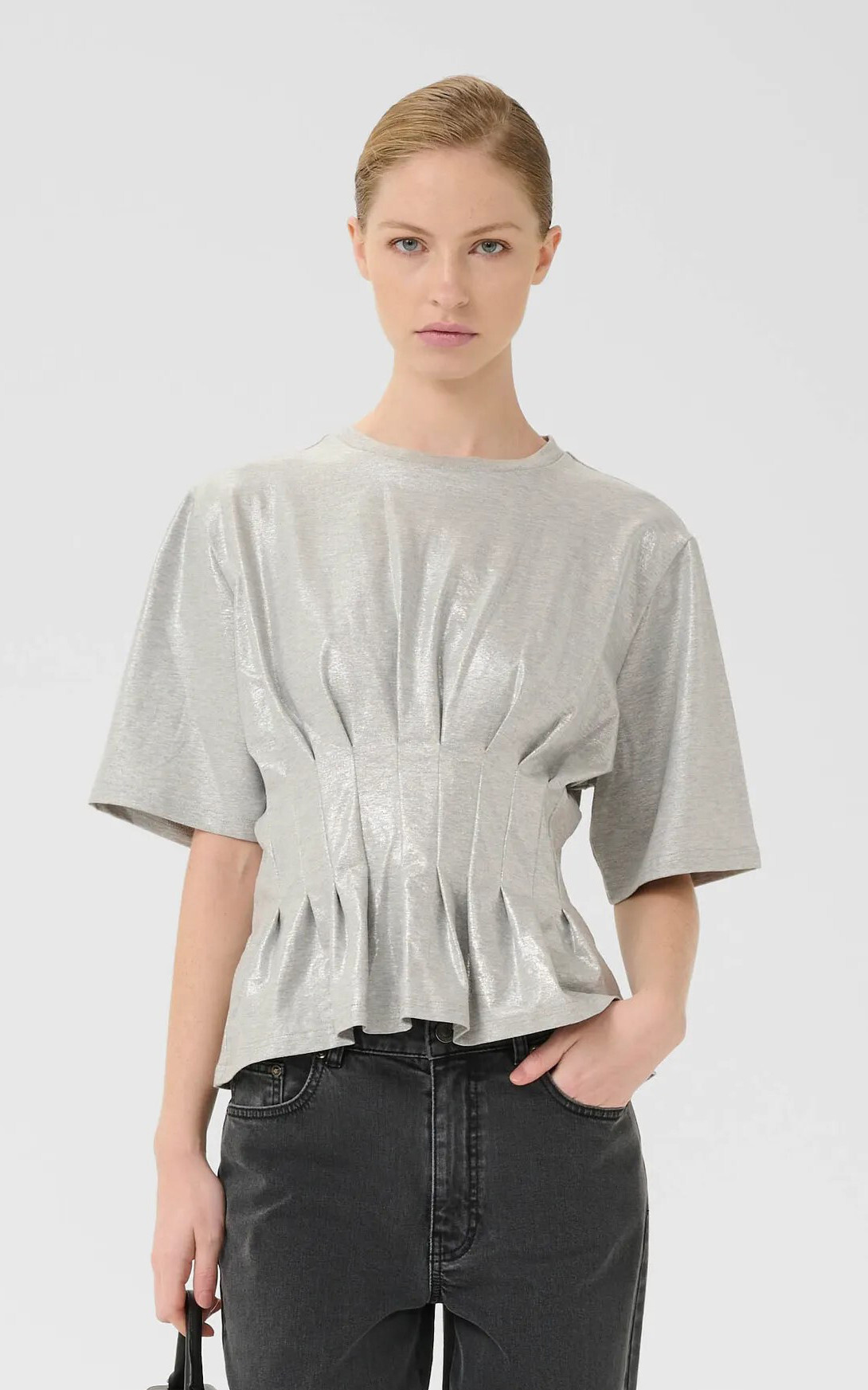 Zilver T-shirt/top