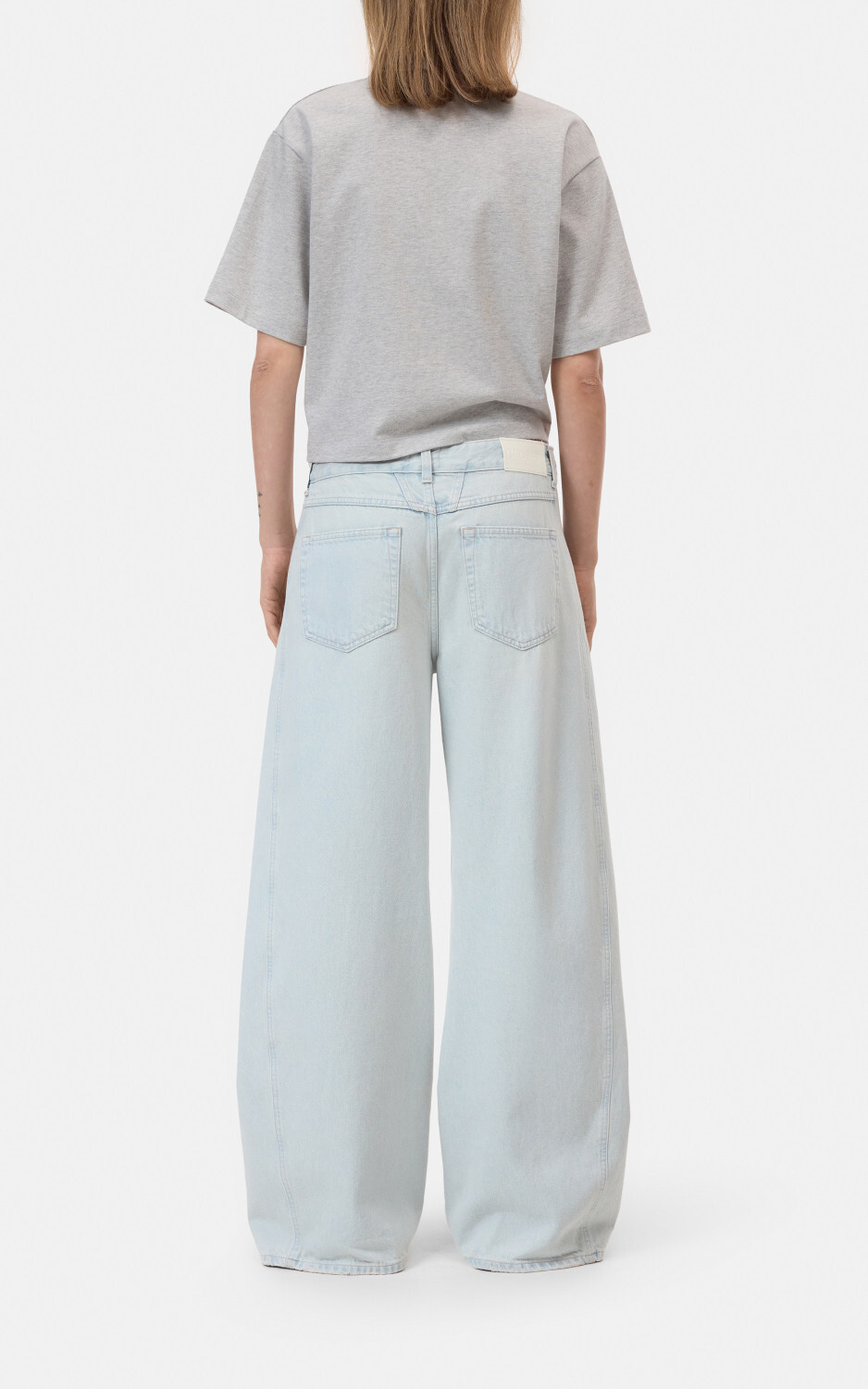 Lichtblauw Jeansbroek