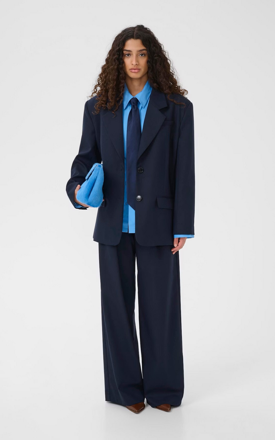 Marineblauw Blazer image