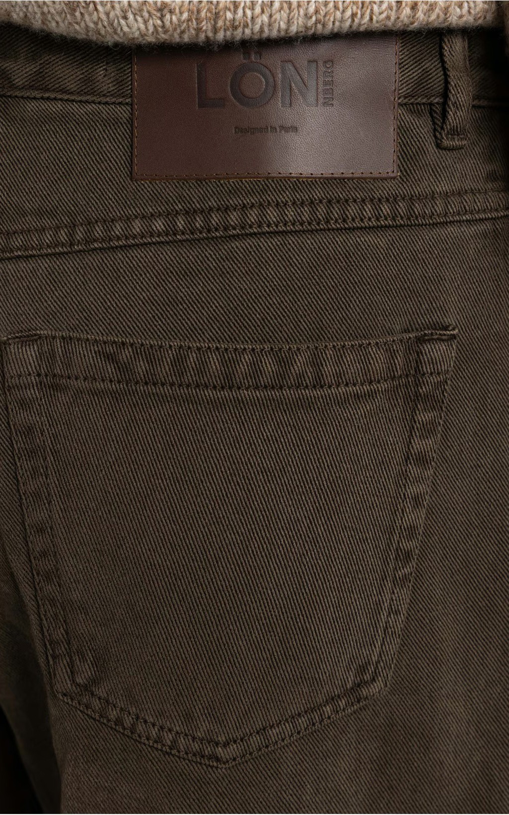 Donkerbruin Broek image