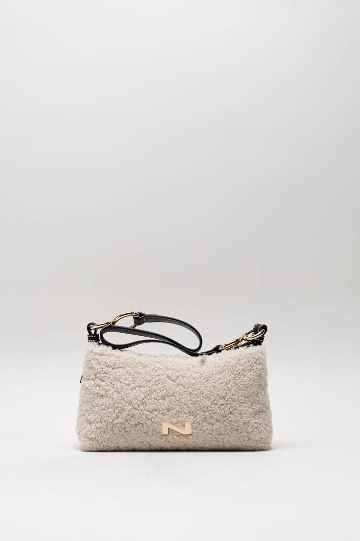 Beige Schoudertas