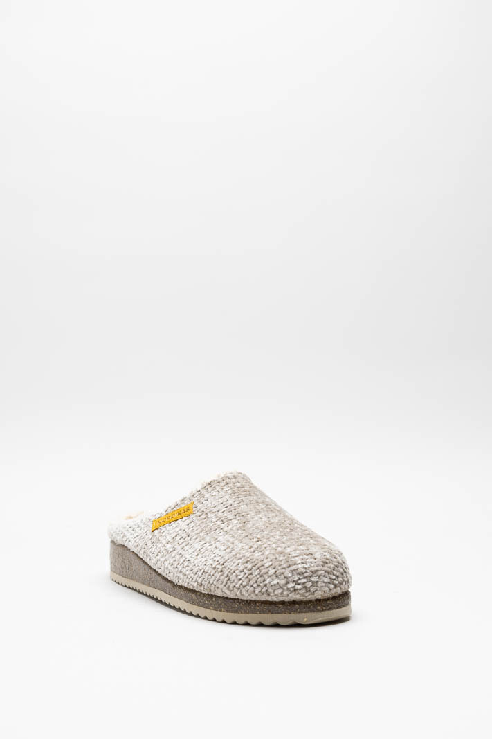 Taupe Pantoffel