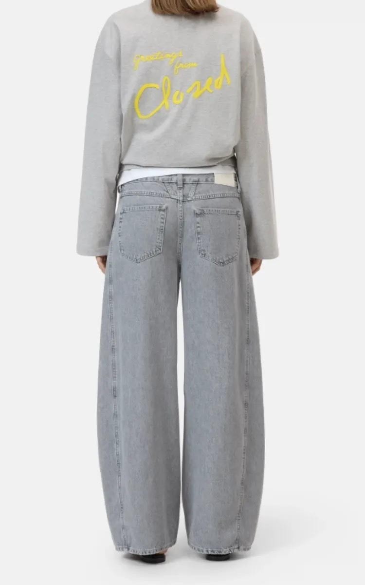 Grijs Jeansbroek
