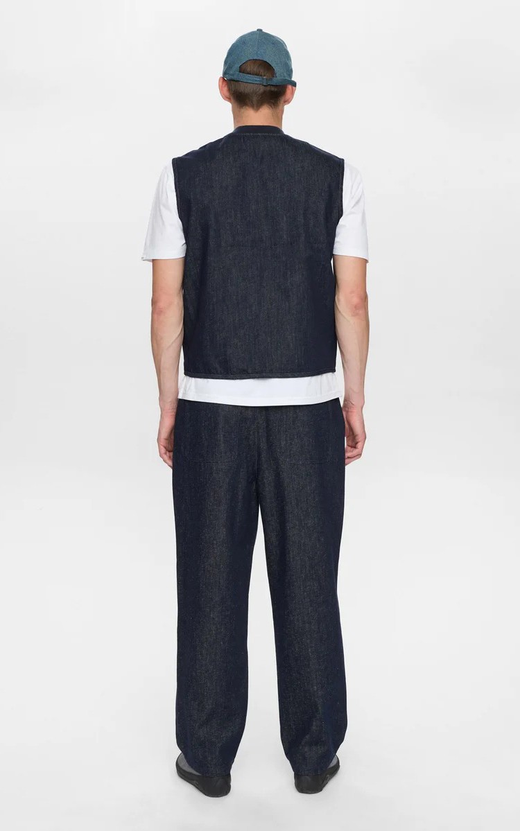 Donkerblauw Gilet image