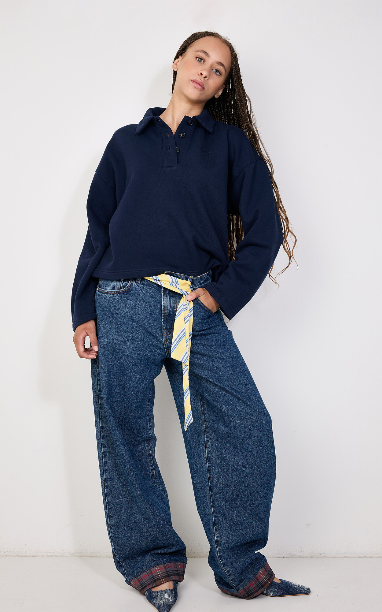 Blauw Sweater/trui