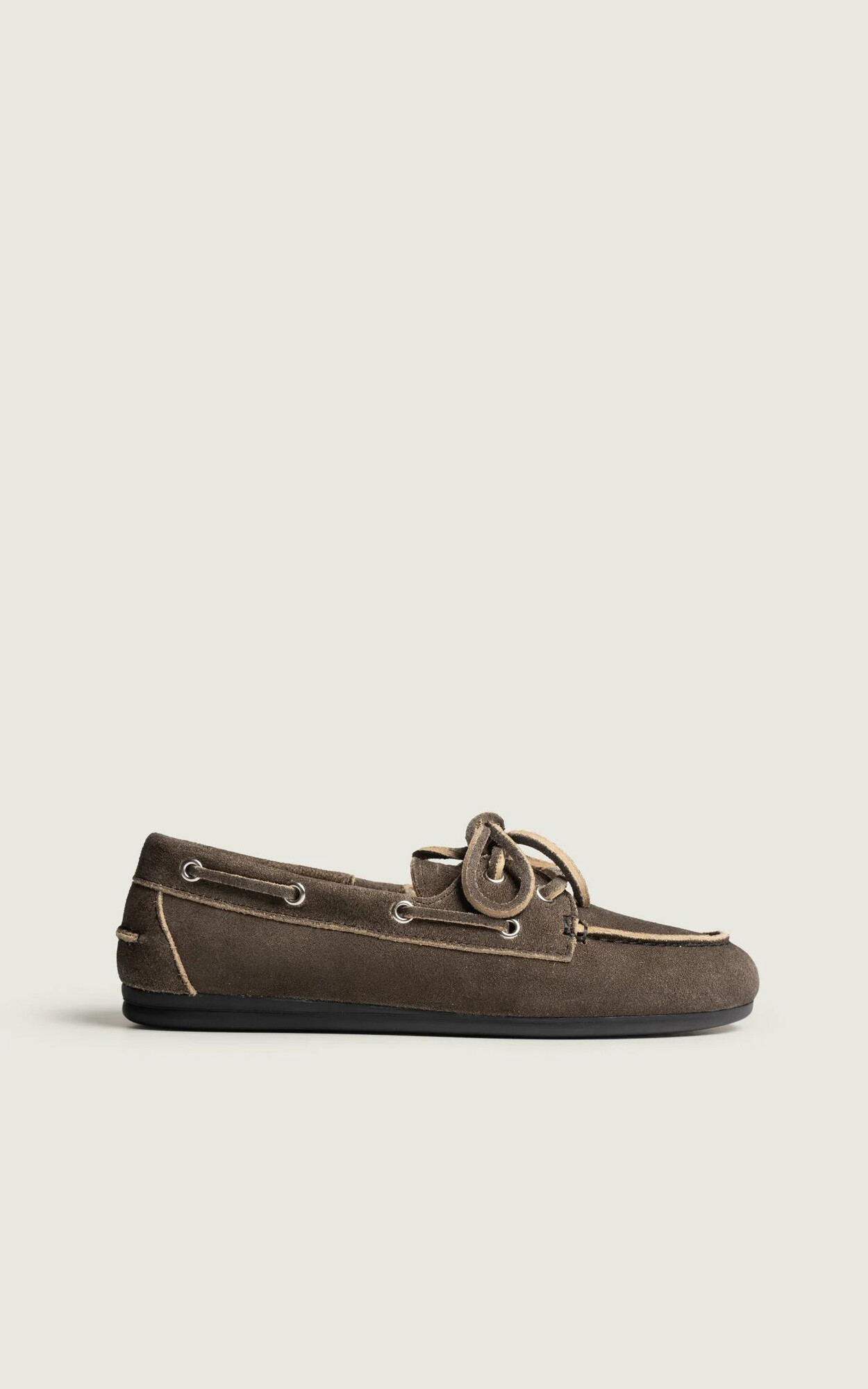 Taupe Bootschoen