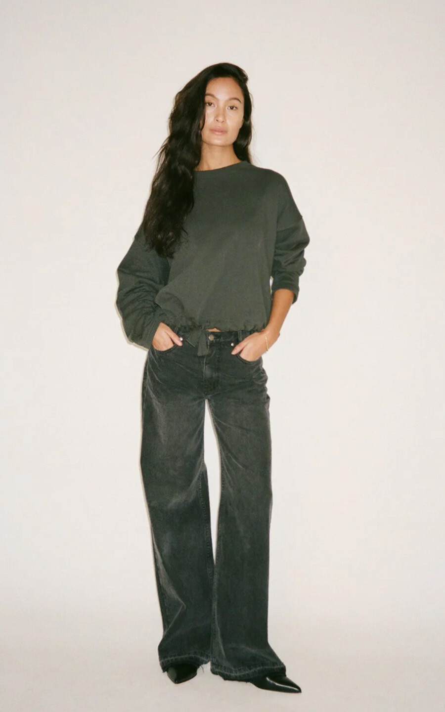 Zwart Sweater/trui