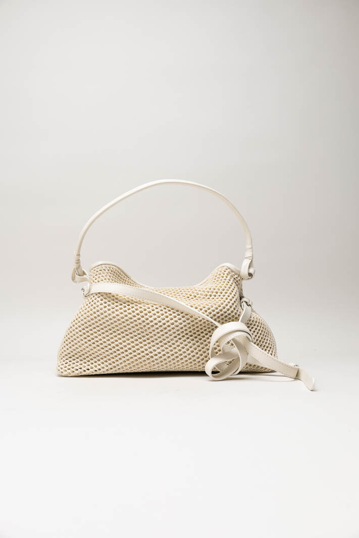 Lichtbeige Schoudertas image