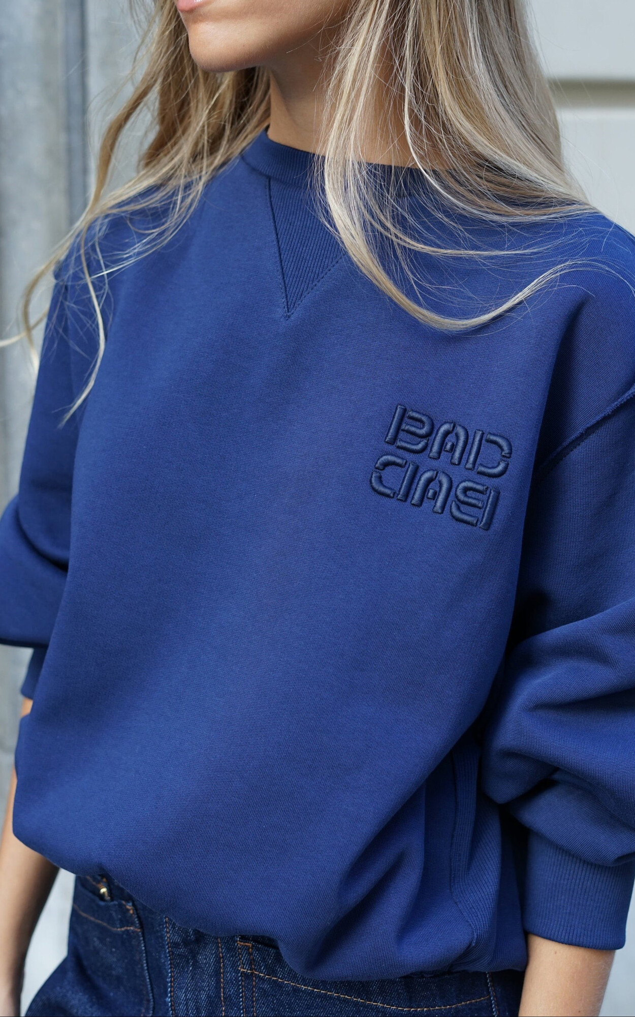 Blauw Sweater/trui image