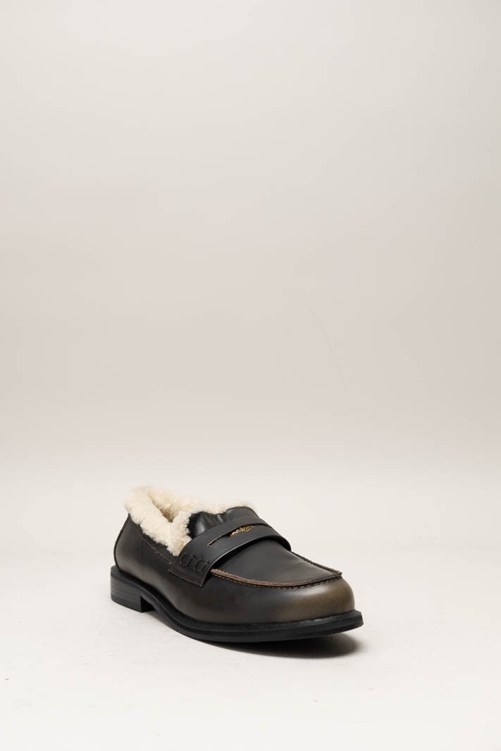 Donkerbruin Mocassin