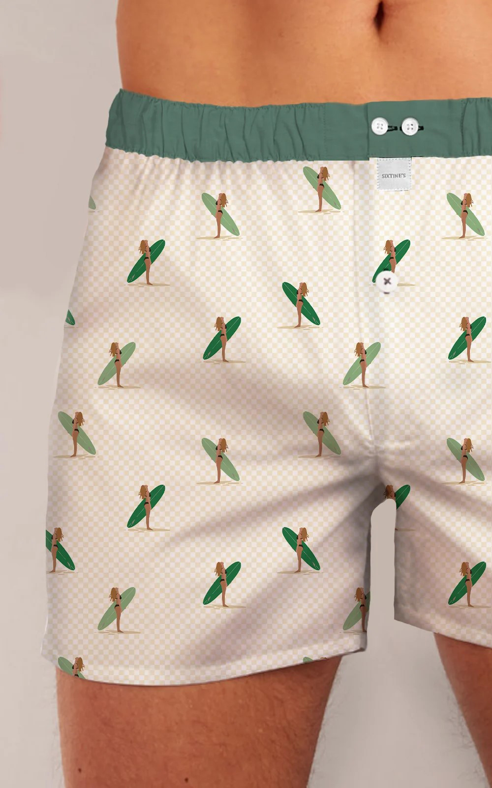 Beige Boxershorts