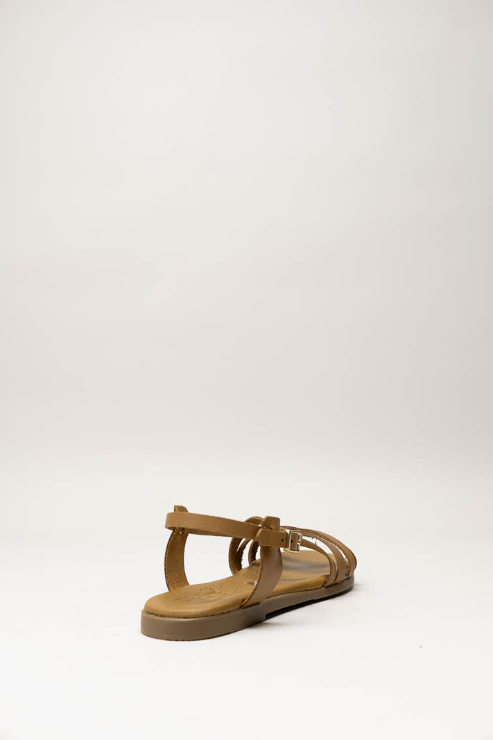 Bruin Sandaal plat image