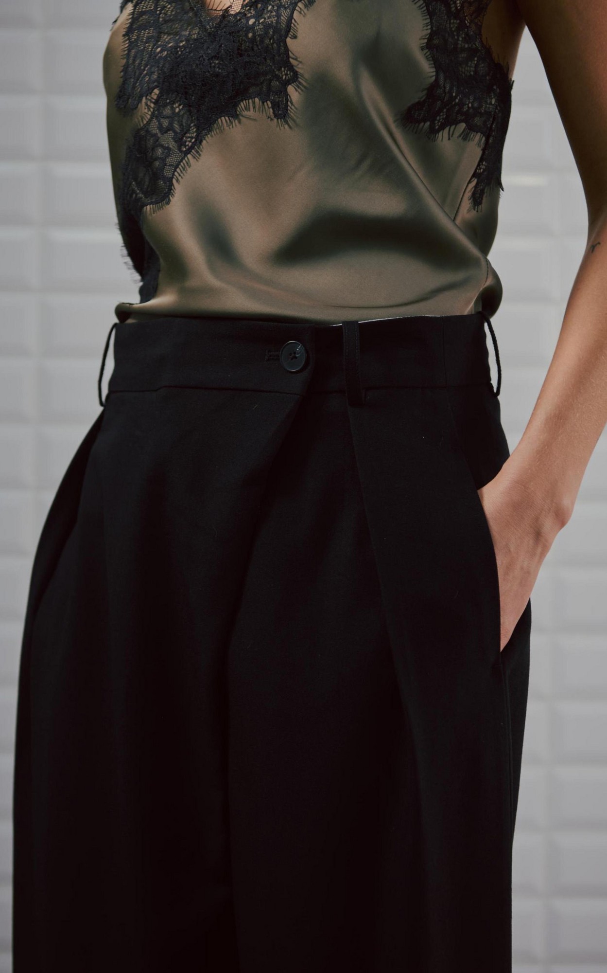 Zwart Broek image