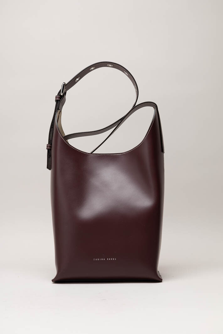 Aubergine Schoudertas