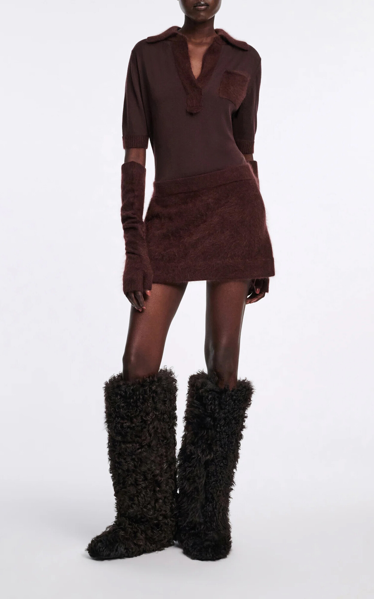 Bruin Sweater/trui