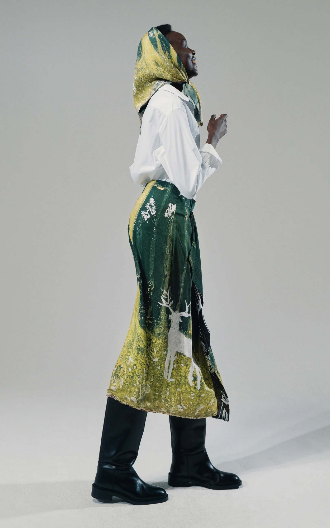 Multi groen Rok image