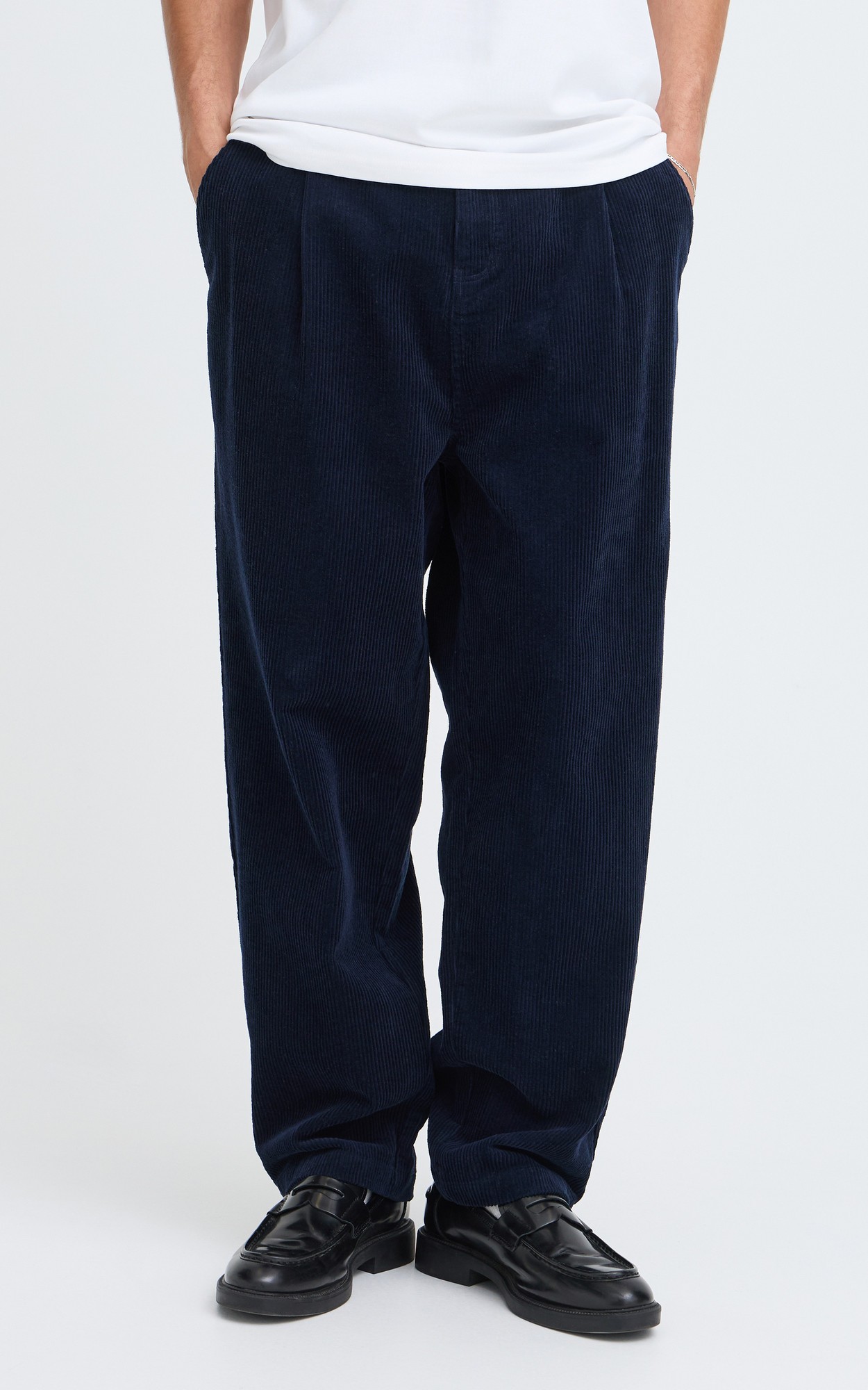 Marineblauw Broek