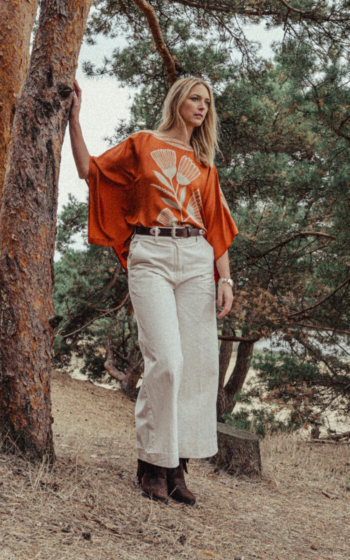 Oranje Blouse