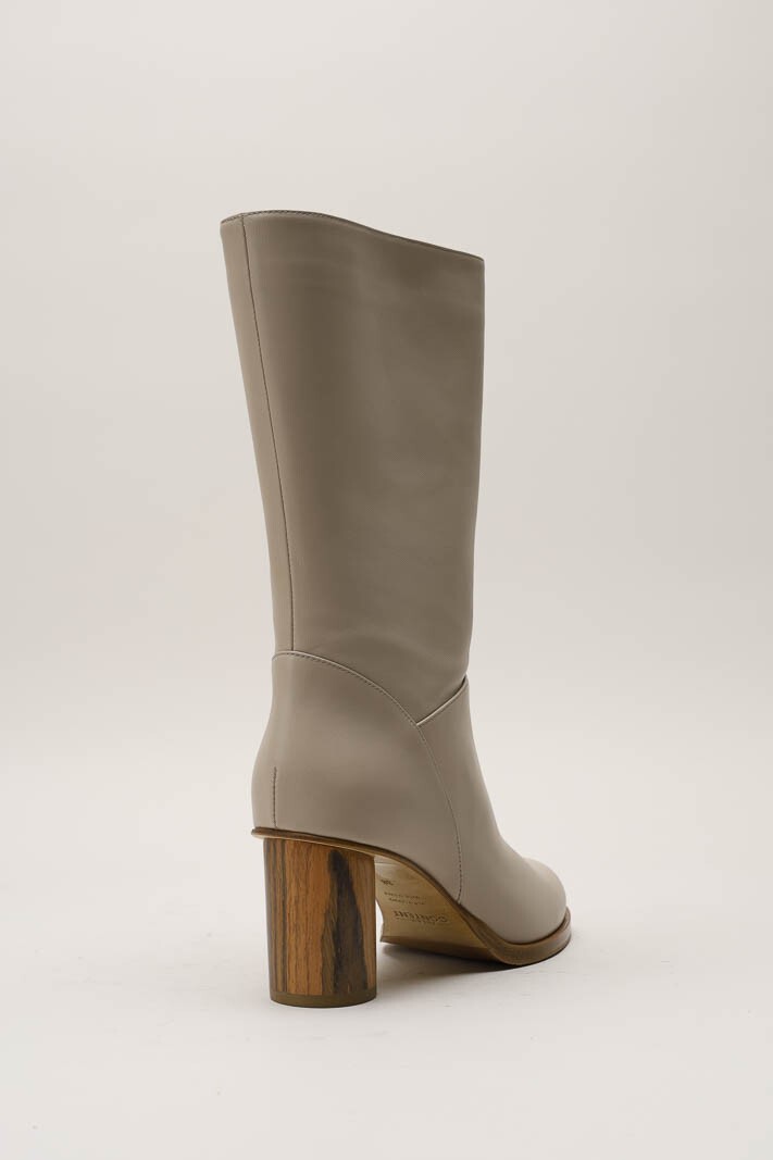Taupe Enkellaars hak image