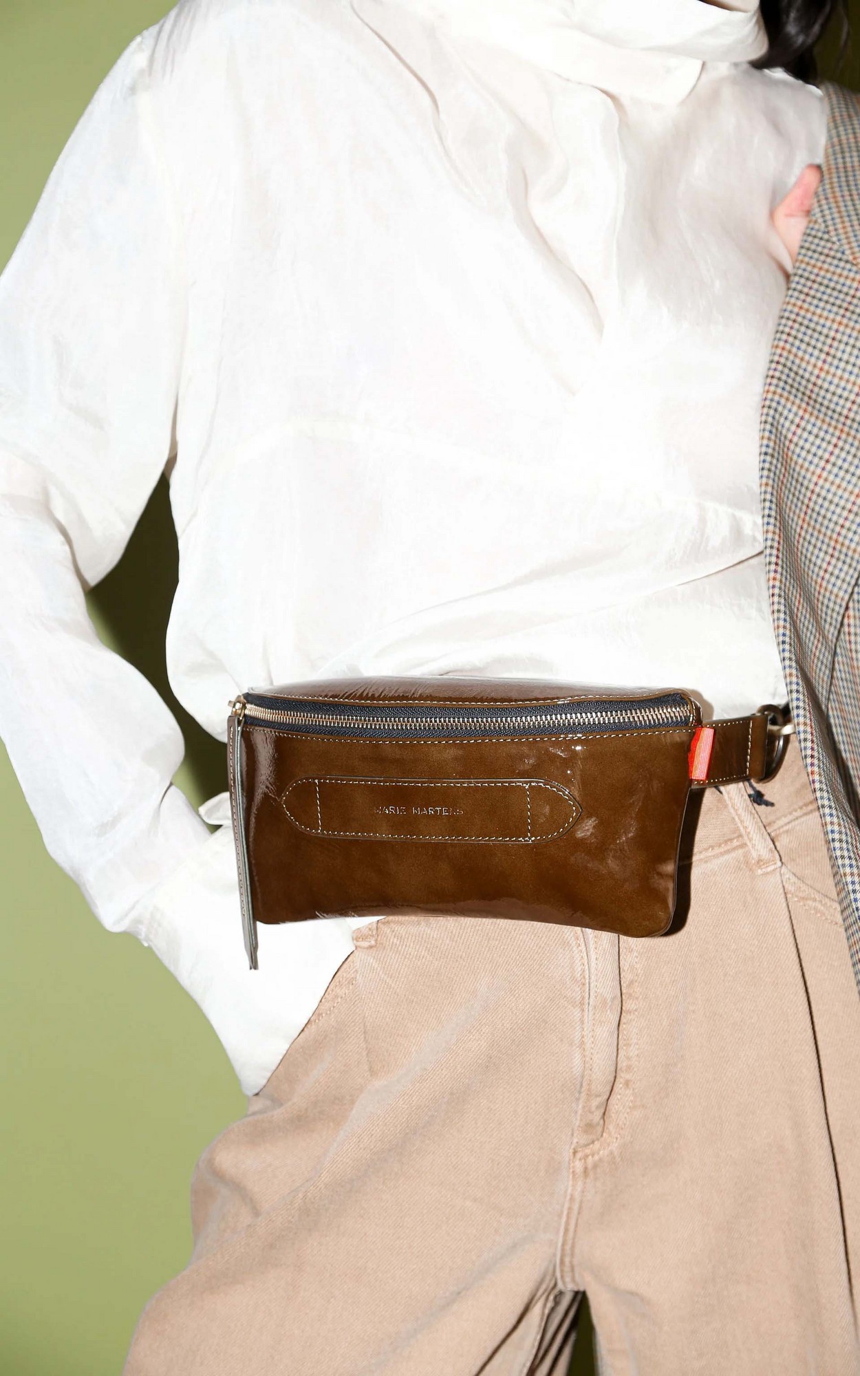 Roestbruin Cross body
