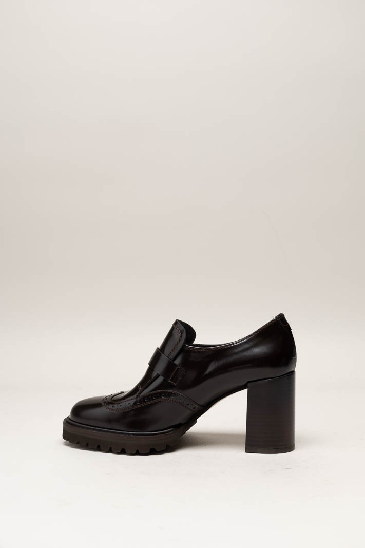 Donkerbruin Mocassin hak image