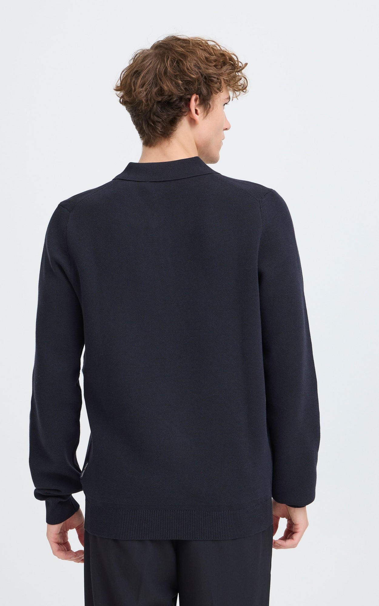 Donkerblauw Polo image