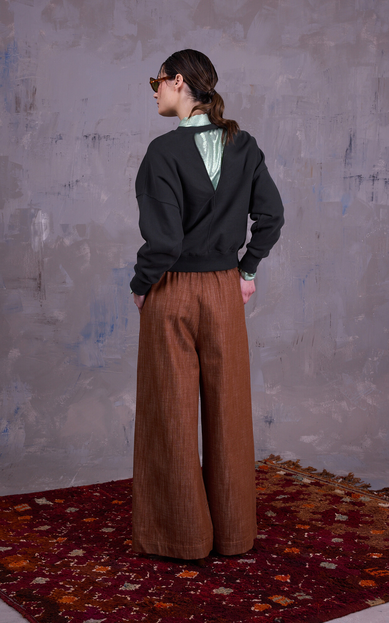 Roestbruin Broek image