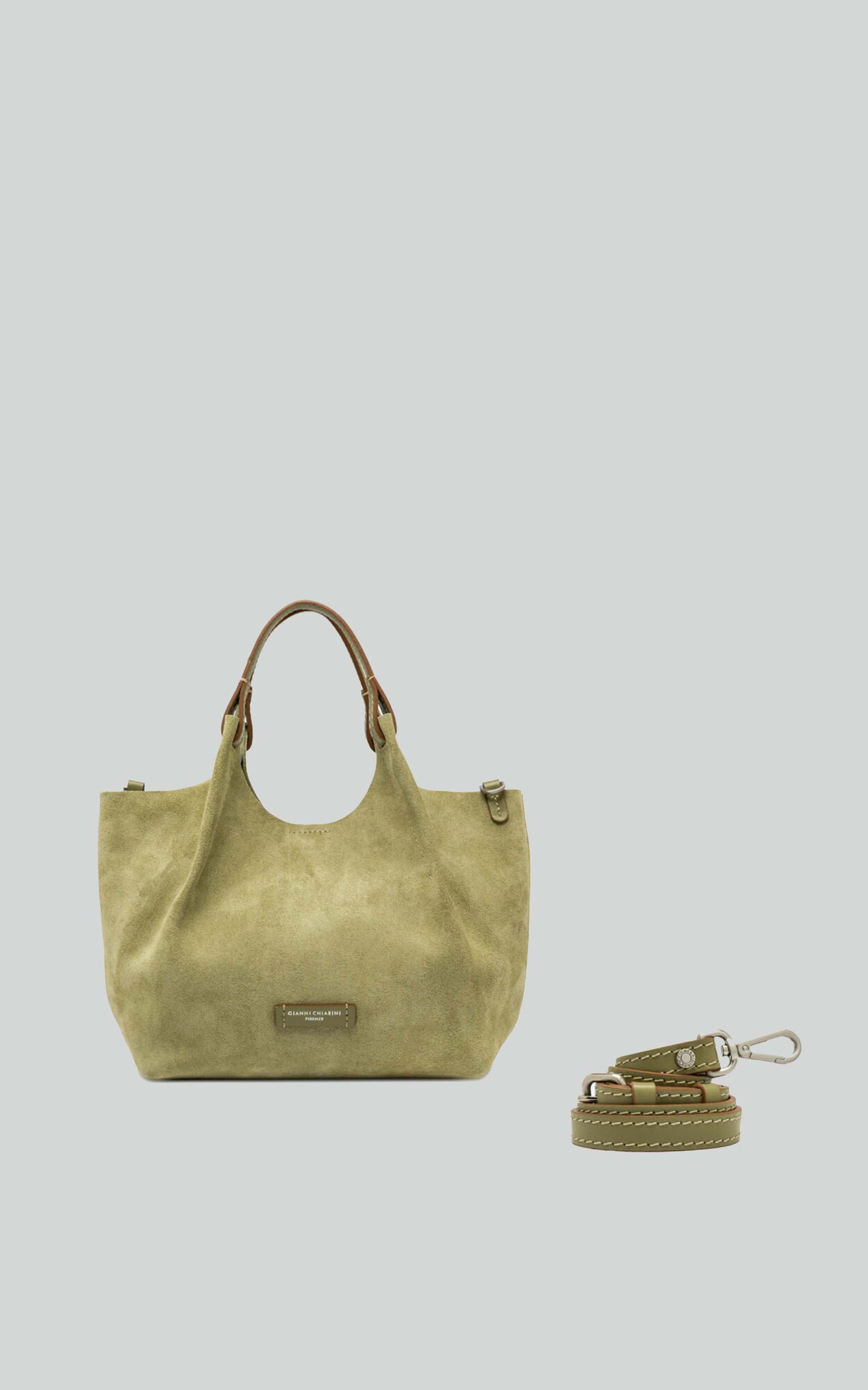 Lichtgroen Schoudertas