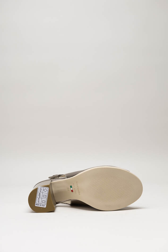 Platina Sandaal hak image