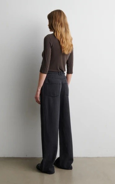 Donkerbruin Top