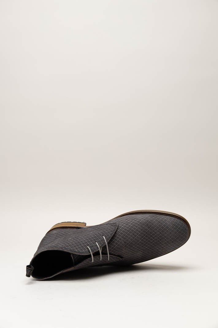 Grijs Veterschoen hoog image