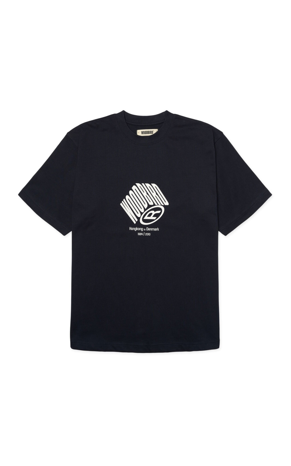 Donkerblauw T-shirt image