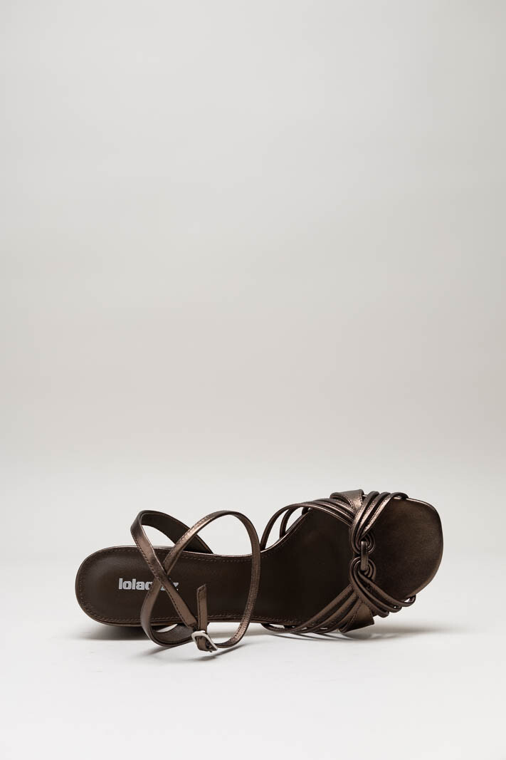 Brons Sandaal hak image