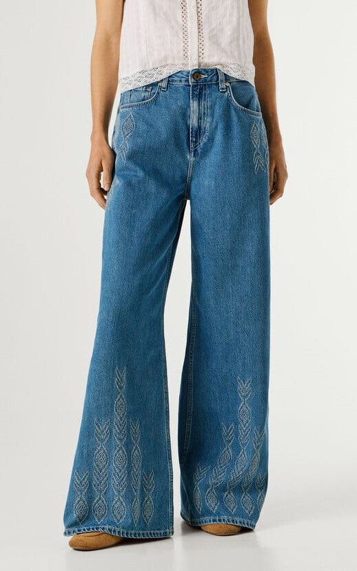 Blauw Jeansbroek
