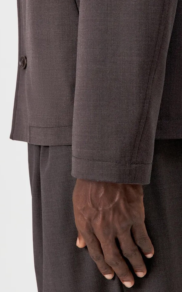Donkerbruin Jas image