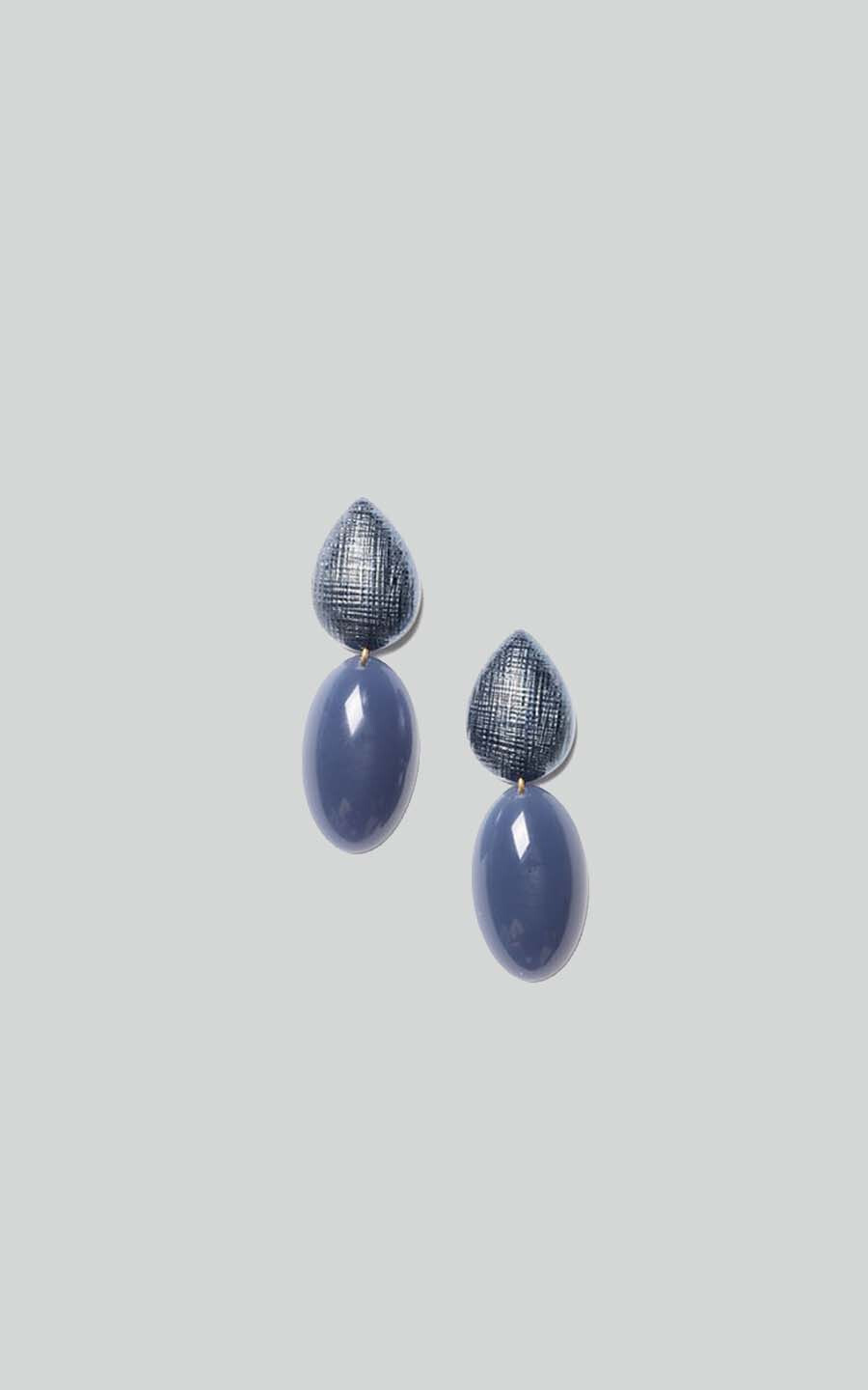 Blauw Oorbellen