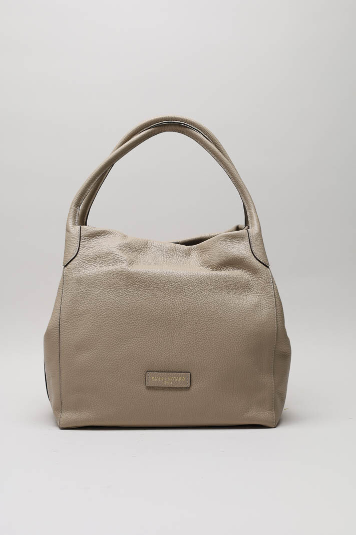 Beige Schoudertas