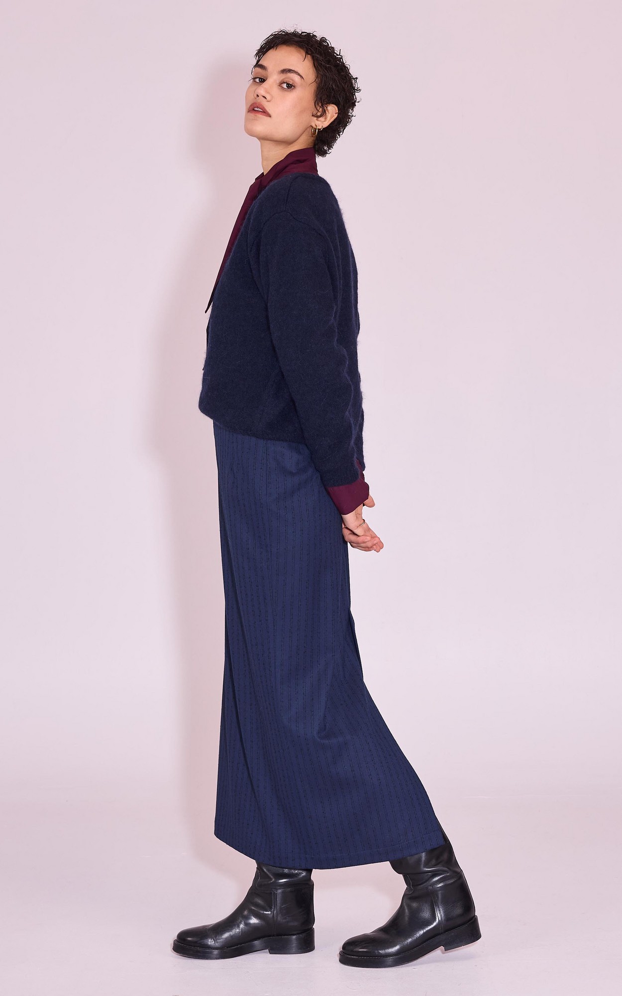 Donkerblauw Trui