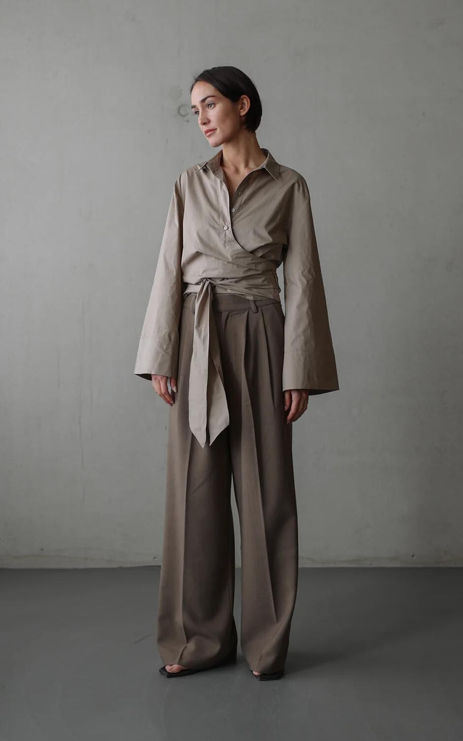 Taupe Hemd