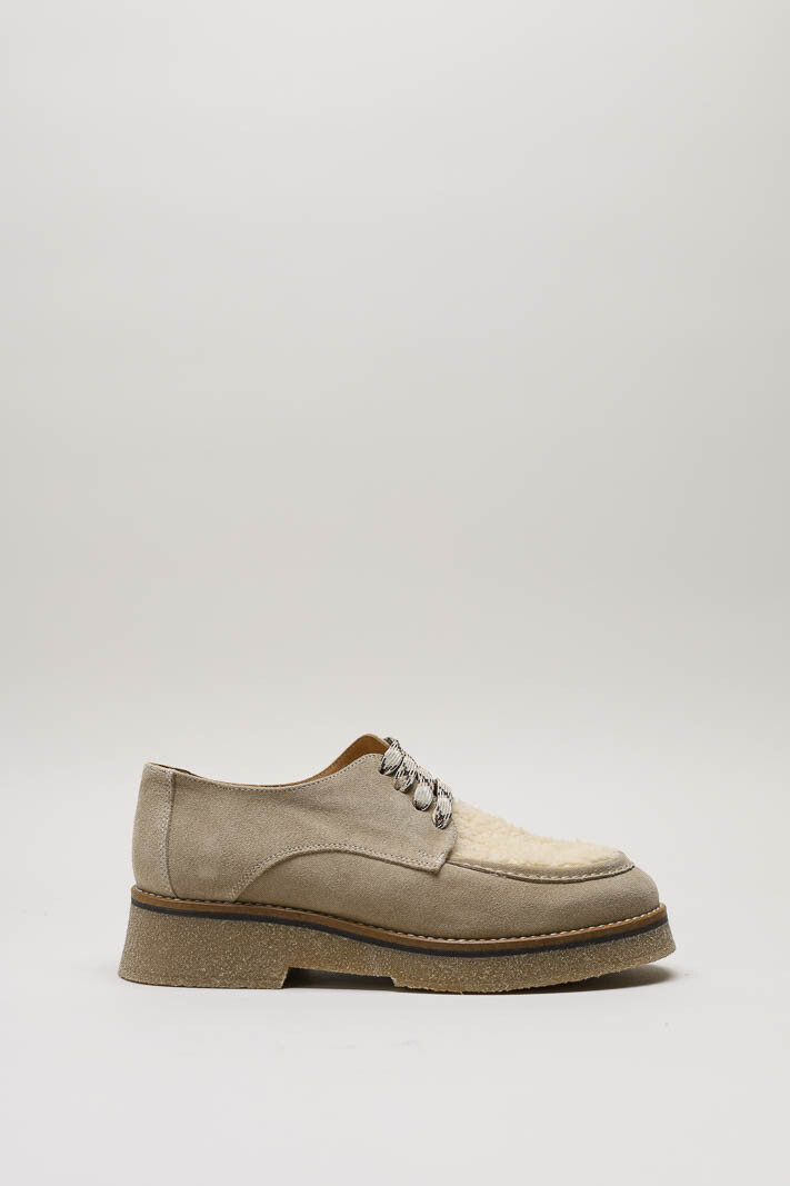 Beige Veterschoen