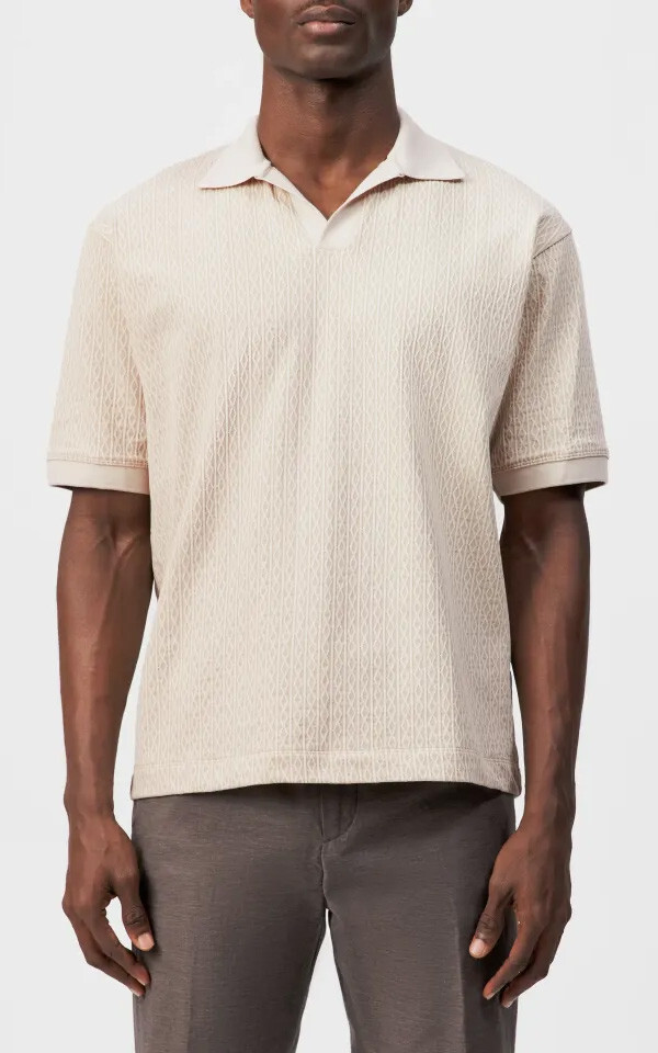 Lichtbeige Polo