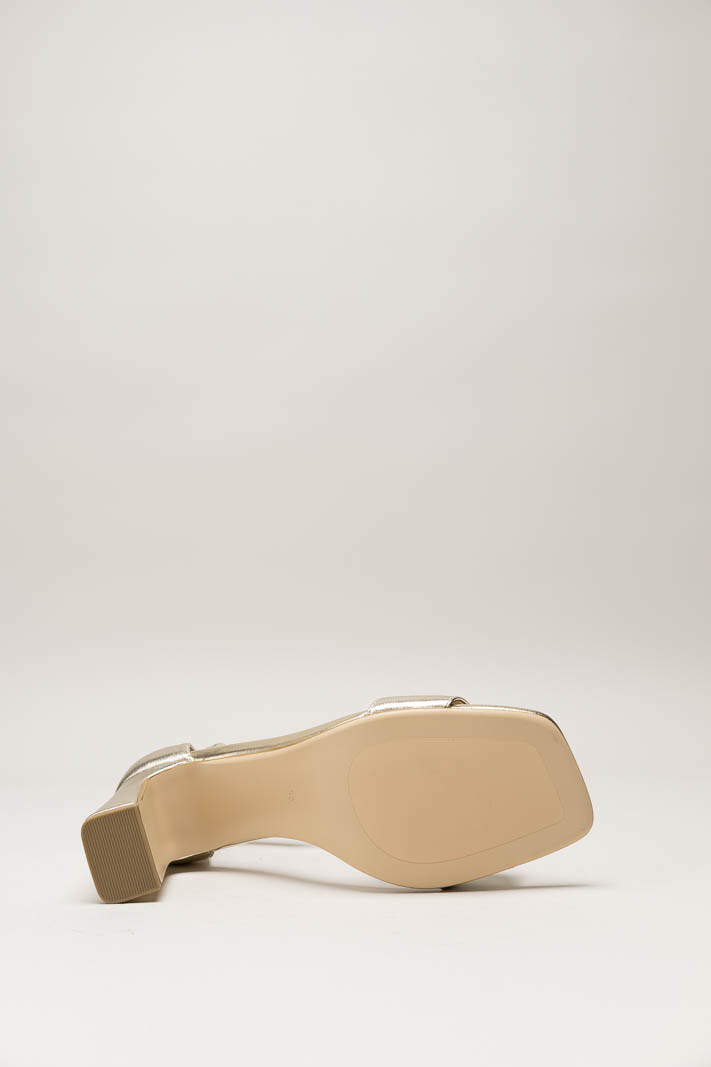 Goud Sandaal hak image