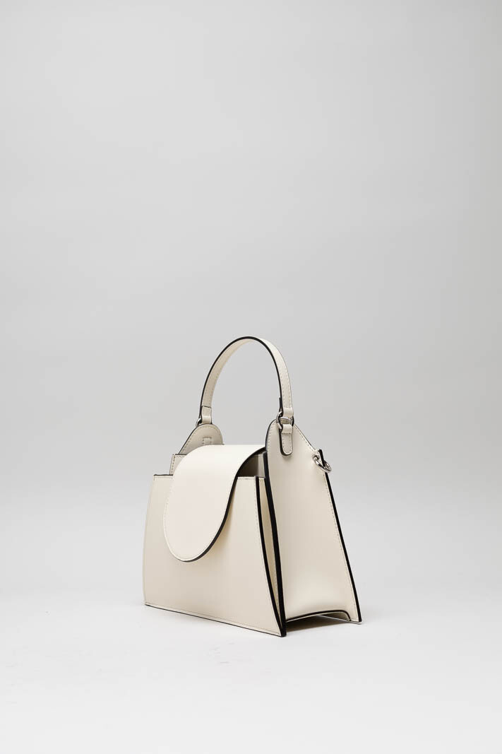 Lichtbeige Handtas